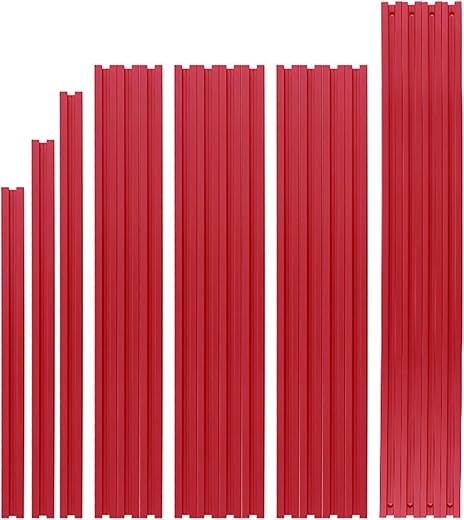 CARTEY Kit de cadre d&rsquo;imprimante 3D – Kit de cadre de profil de 300 mm pour imprimantes 3D | Kit de traitement anodisé compatible avec imprimante…