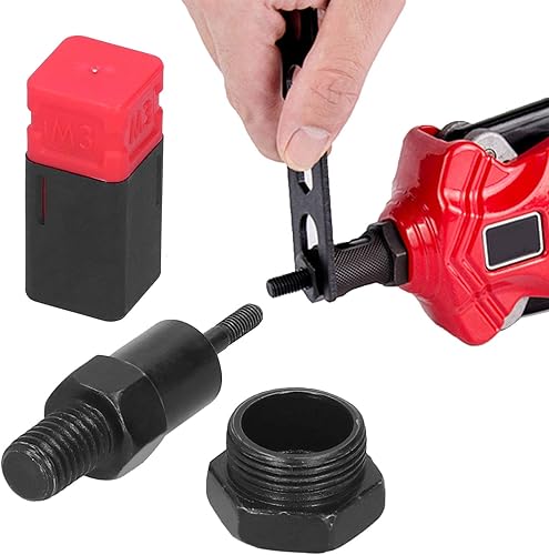 Miniatura 4 de YWBL-WH Mandril de repuesto para accesorios de pistola de remache de tuerca de mano, pieza de repuesto de punta de remachadora M3.
