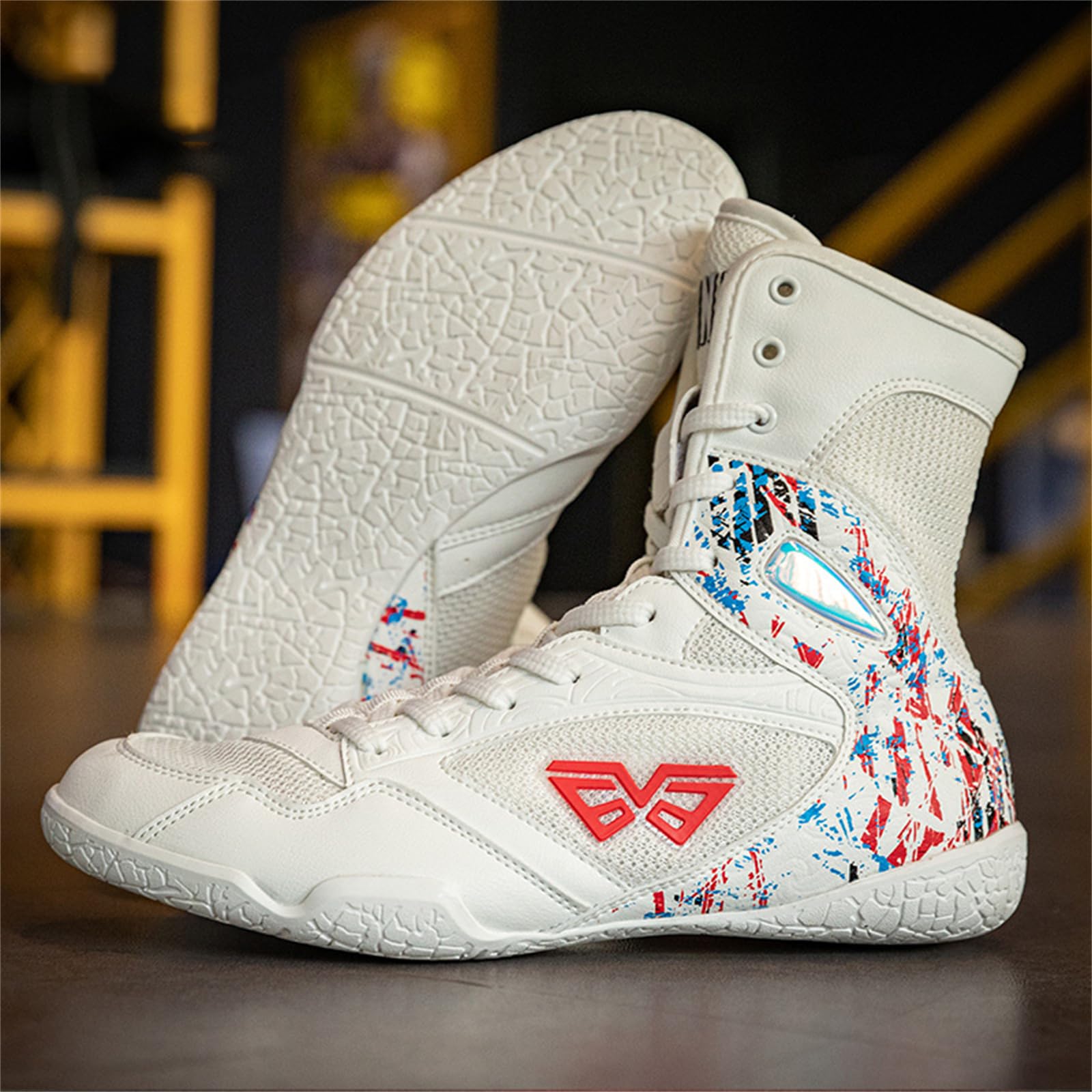 Zapatos De Boxeo Hombre Lucha Libre Artes Marciales Zapatillas De Gimnasio Botas Ligeras Y Transpirables Botas De Fitness para Interiores