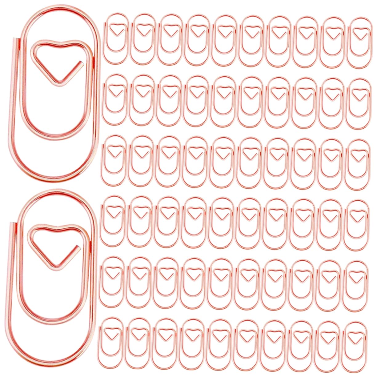 Gadpiparty 4 Set Graffette Metalliche Fermagli Per Carta Carbonio Forniture Ufficio Colorate E Resistenti Per Scuola E Lavoro 200 Pezzi * 4