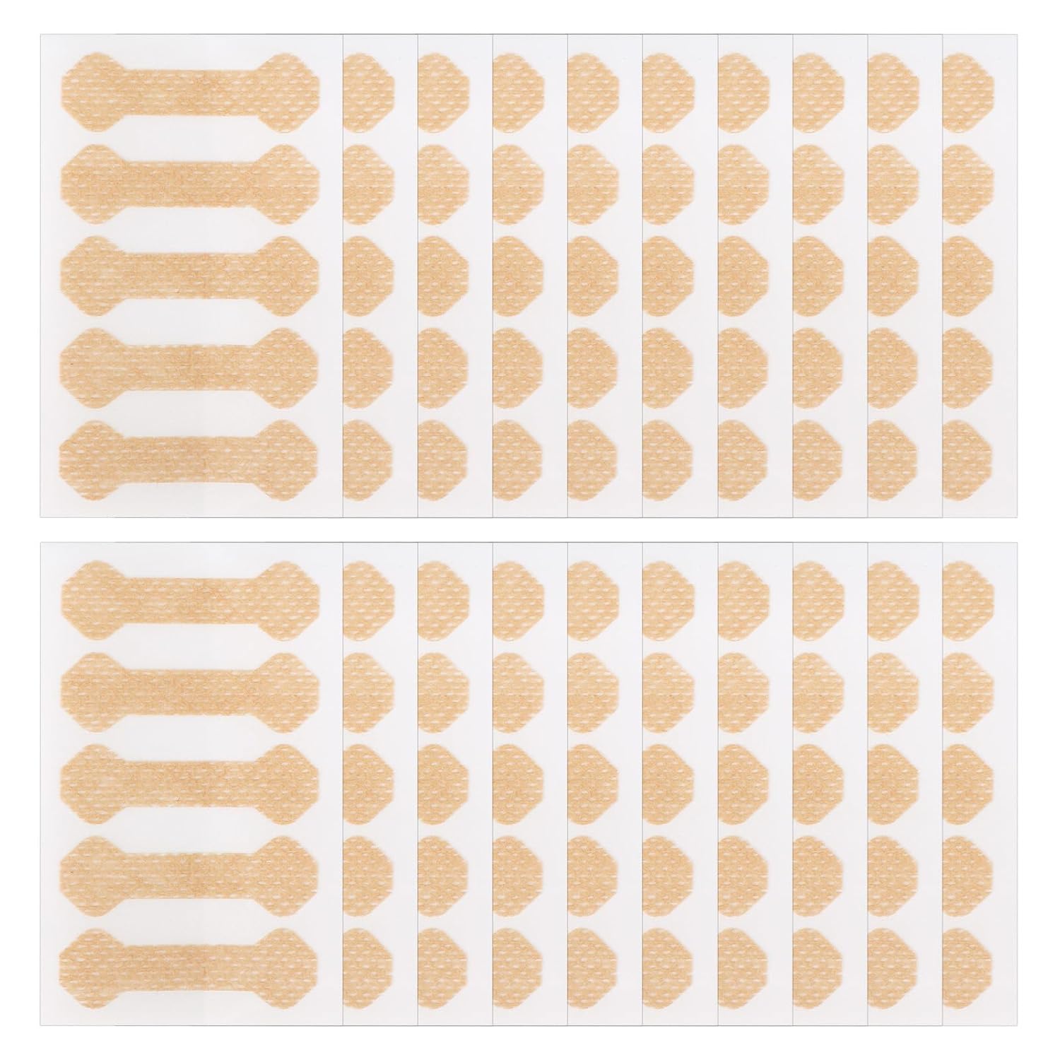 500pcs Ingrown Toenail Patches, Breathable In Grown Toenail Correction Strips Tape Professional Toe Nail Correction Patches Bandage Suitable for Home Pedicure and Foot Maintenance