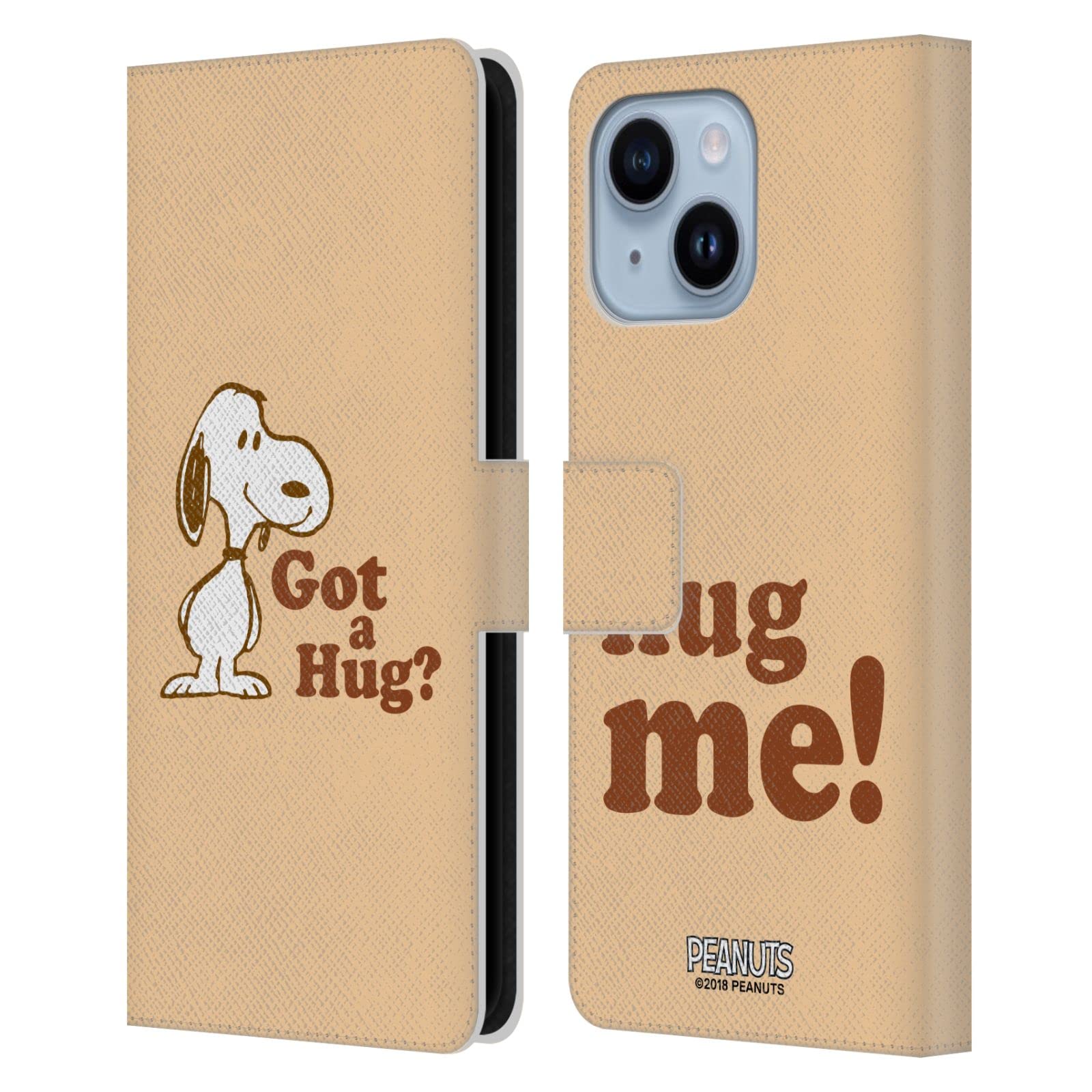 Housse portefeuille iPhone 14 Plus Snoopy contre les rayures d'écran - 7