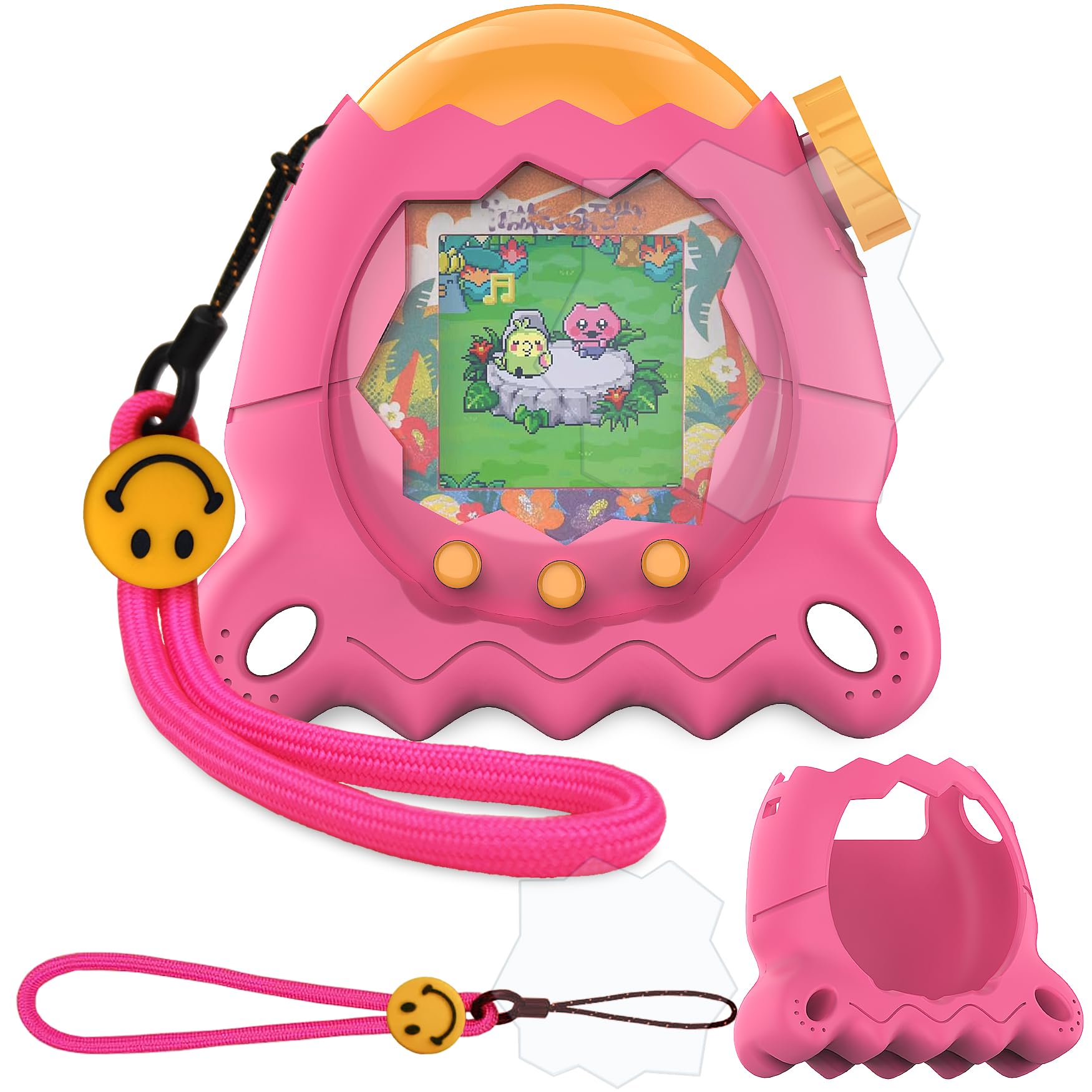 JCHPINE Silicone Cover Case for Tamagotchi Paradise Interactive Virtual Pet