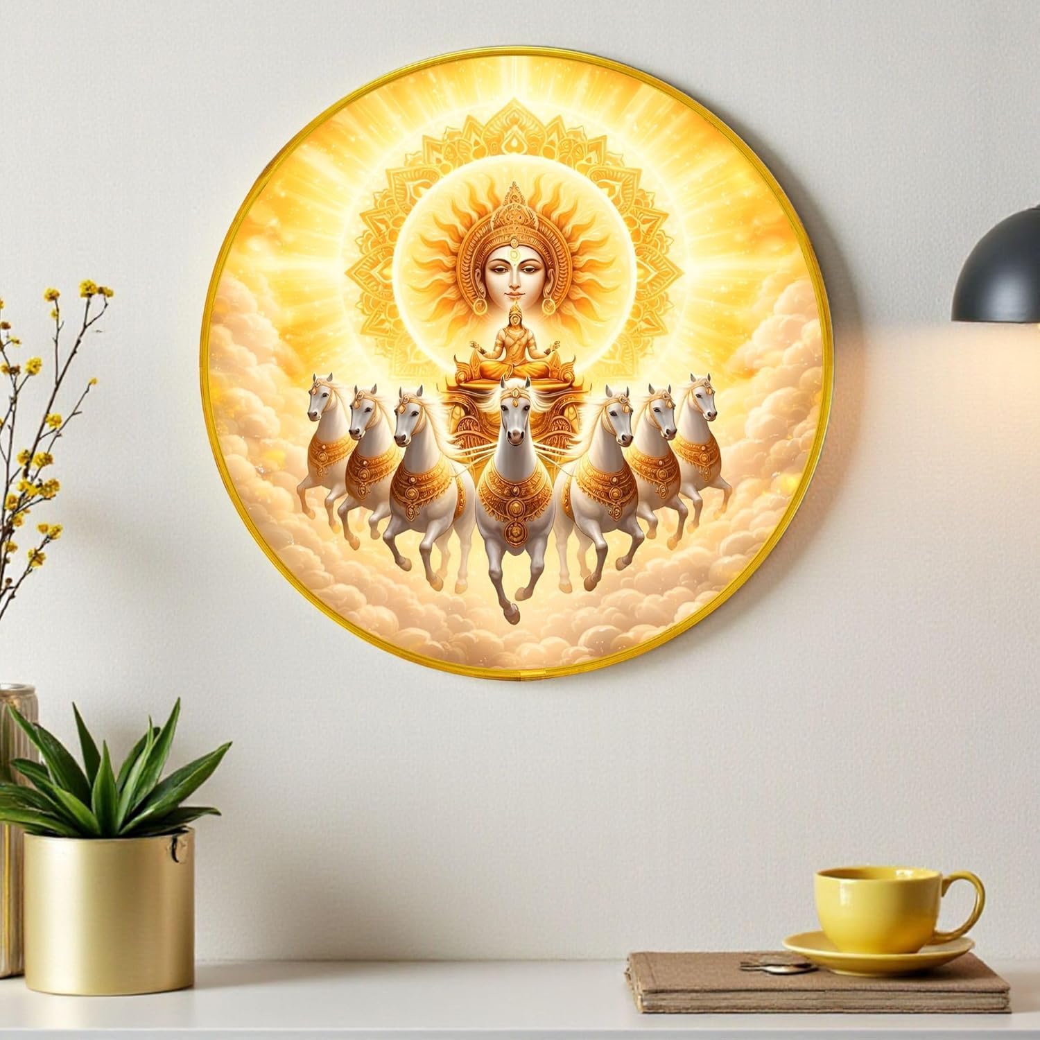 Golden Tree of Life Wall Art - Vastu Prosperity Decor -28