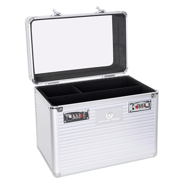 Foto 3 de 6 de Imperial Riding Shiny Classic - Caja de Limpieza pequeña con Cerradura de combinación, Compartimentos…