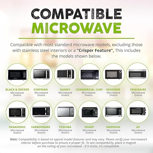 Miniatura 7 de HOVER COVER Cubierta magnética contra salpicaduras, tapa transparente de 12 pulgadas sin BPA, protector de placa ventilada con rejillas de