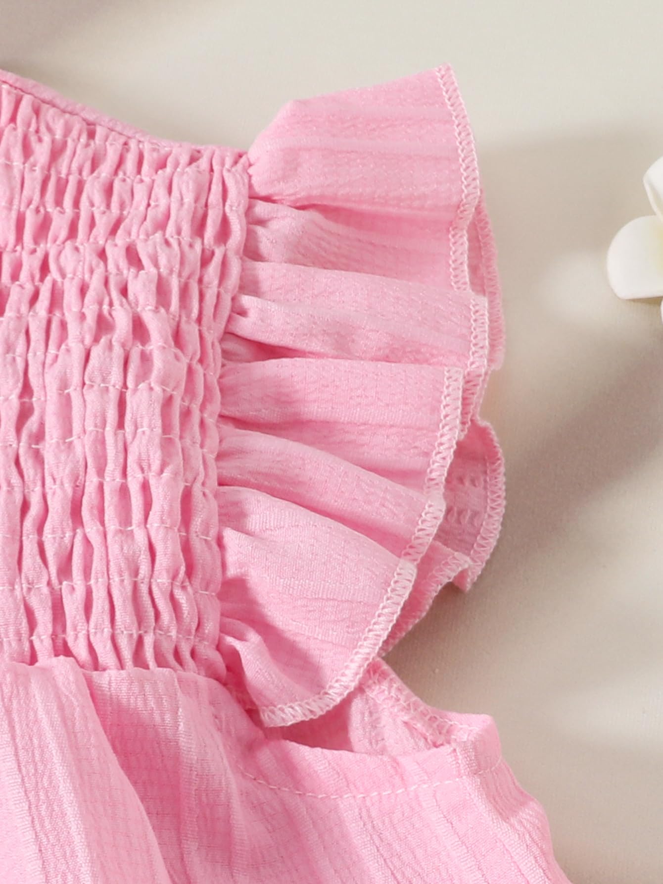 Kleinkind Baby Mädchen Kleidung Blumen Rüschen T-Shirts Tops Shorts Süße Sommer Kleidung Sets