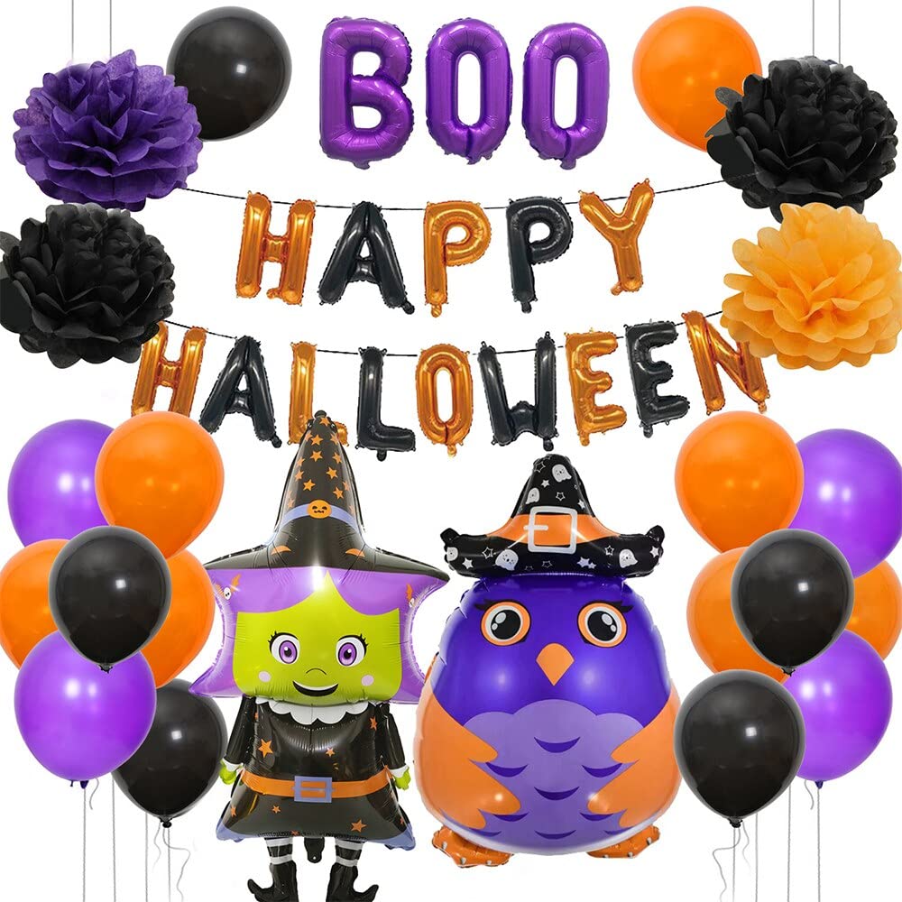 Amazon.co.jp: ハロウィンパンプキンゴーストバルーンクラウン