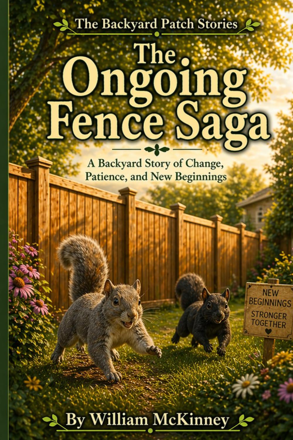 The Backyard Fence Saga: A Gentle Story of Change, Patience, and New Beginnings (The McKinney Family Heritage Series)