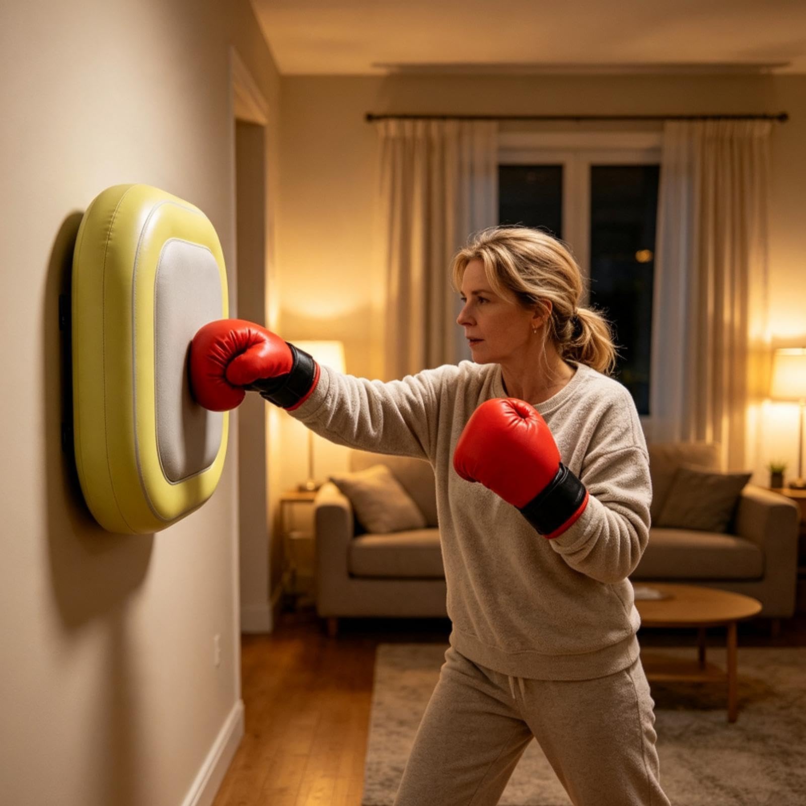Wall-Mounted Inflatable Soft Portable Non-Slip Wall Boxing Bag