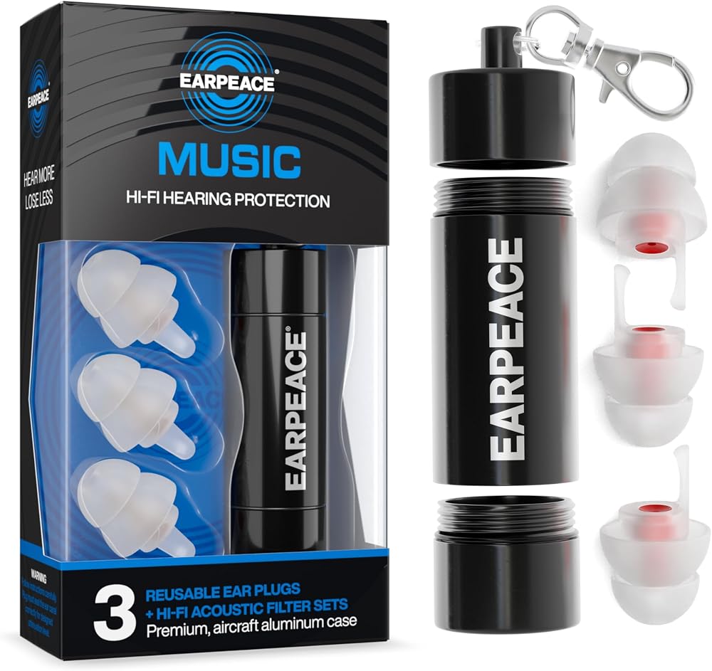 EarPeace Gehörschutz Konzert, SNR 26 dB