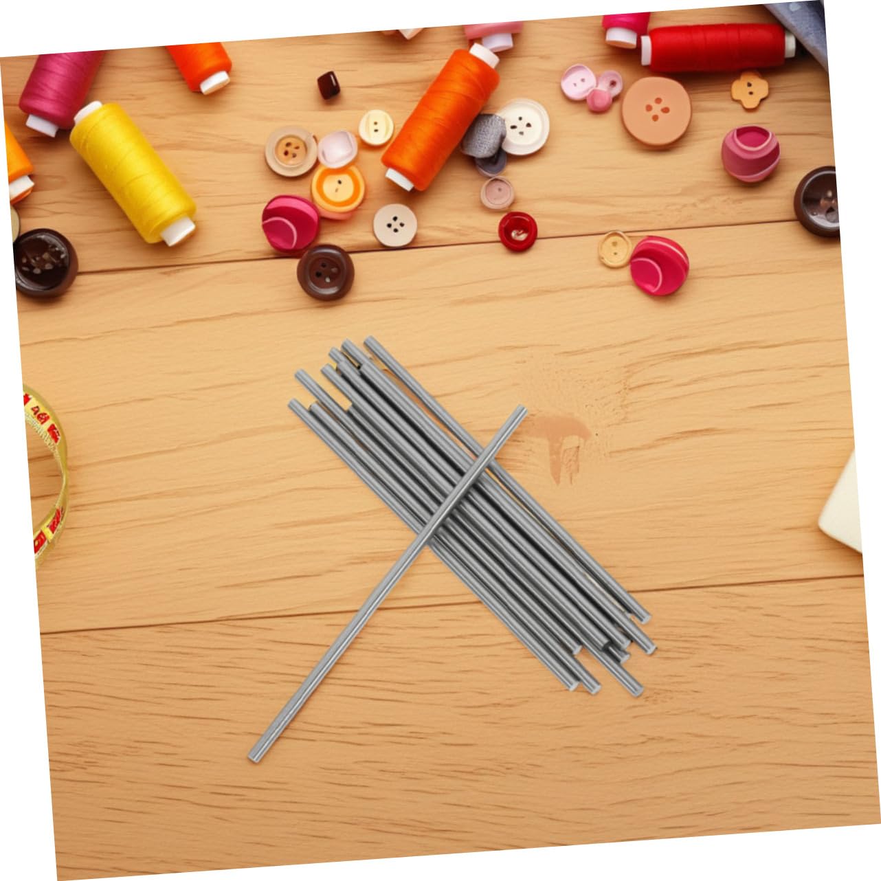 Gadpiparty 8pièces Kit De Épingles à Crocheter Acier Inoxydable Fournitures Pour Planche à Tricoter Outils De Blocage Pour Loisirs Créatifs