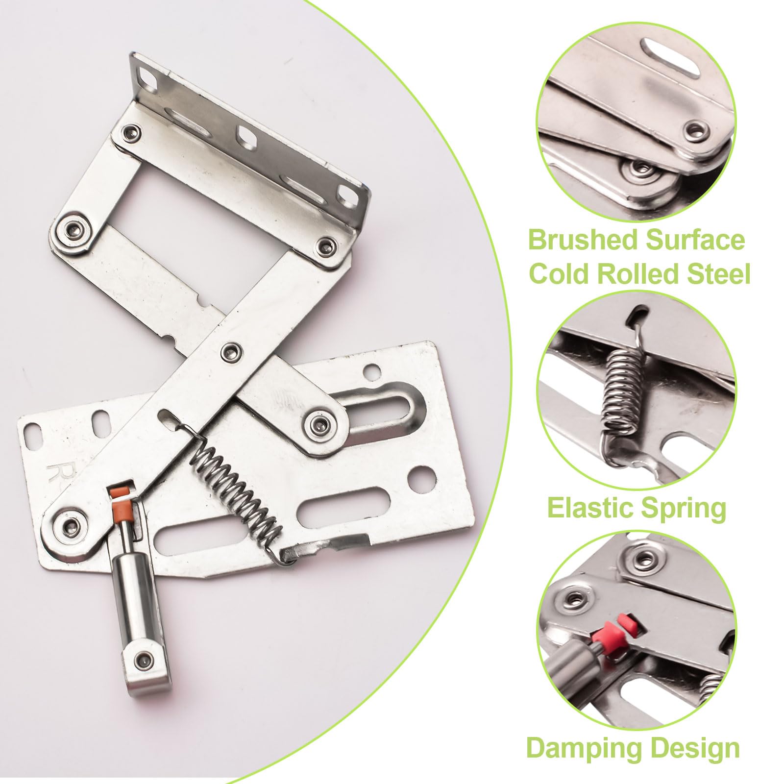 Amazon.co.jp: UFURMATE 45 度フリップダウン ヒンジ, 1 ペア冷