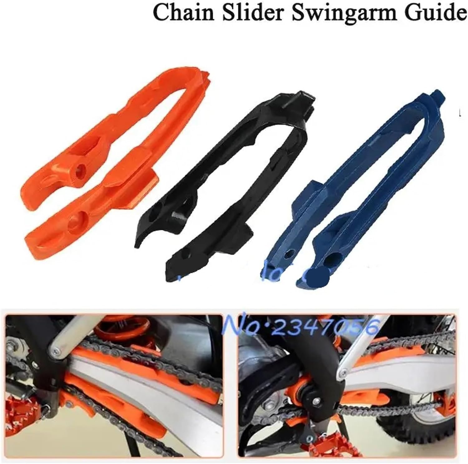 Chain Guard for Husqvarna Fc Fe Fs Fx Tc Te Tx Parts Chain Slider Sliding Swingarm Guide Sprocket Cover