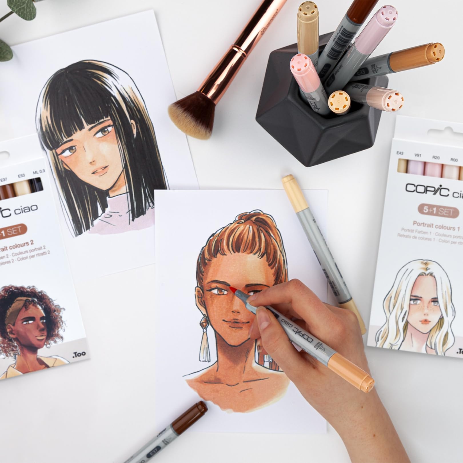 Copic Ciao 5+1 Set - Portrait colors 1