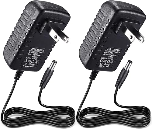 Miniatura 8 de TOBWOLF 2 adaptadores de fuente de alimentación de 9 V 1A, 9 W CA 100 V-240 V a CC 9 V 1 A, adaptador de conmutación universal 9 V 1 A, convertidor