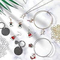 Vista 7 de 1000 piezas de anillos abiertos de 6mm chapados en plata para hacer joyas, anillos de salto plateados para manualidades, aretes, collares, pulseras