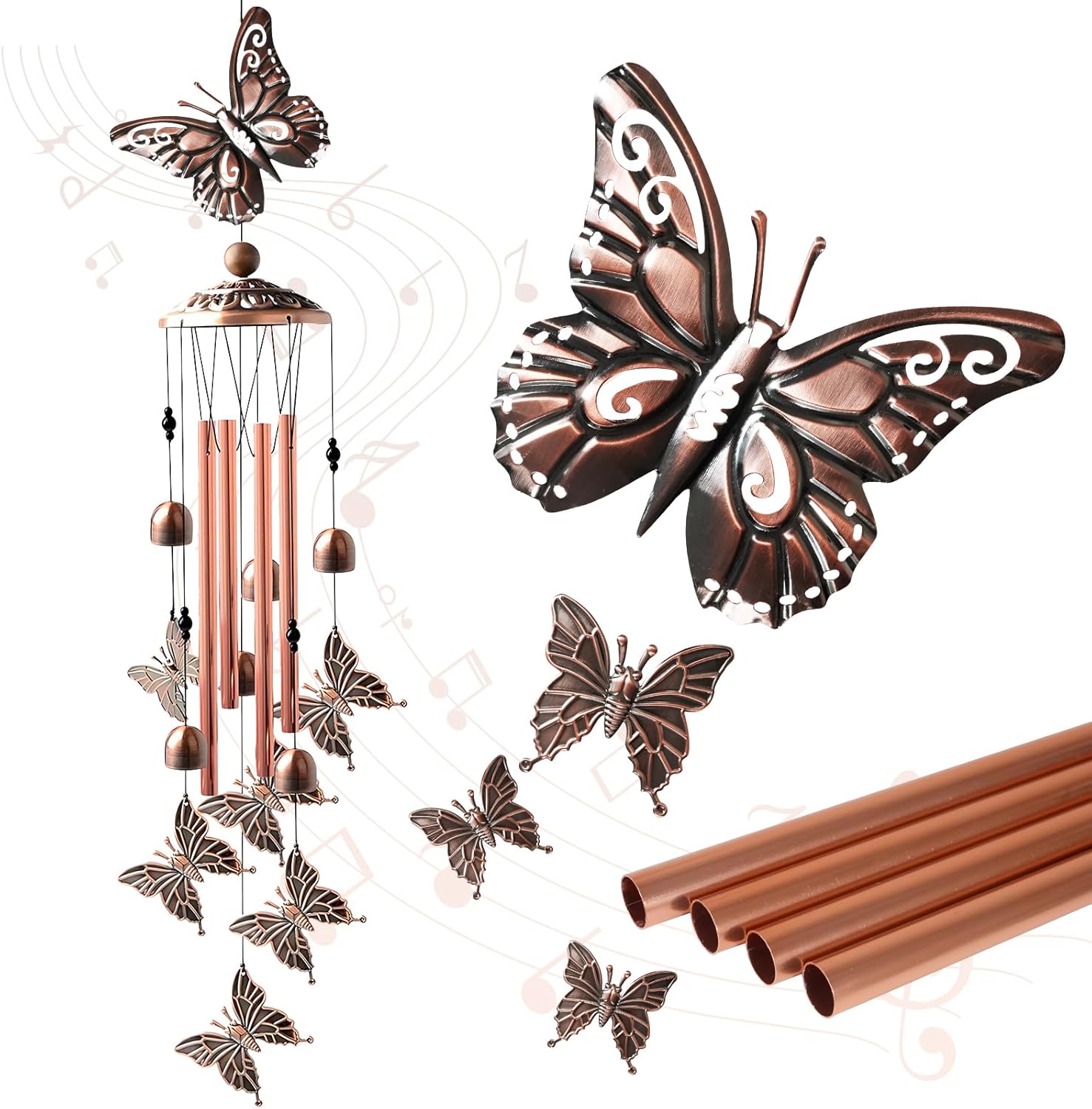 Wind Chimes,Outdoor Aluminum Tube Wind Chime for Patio