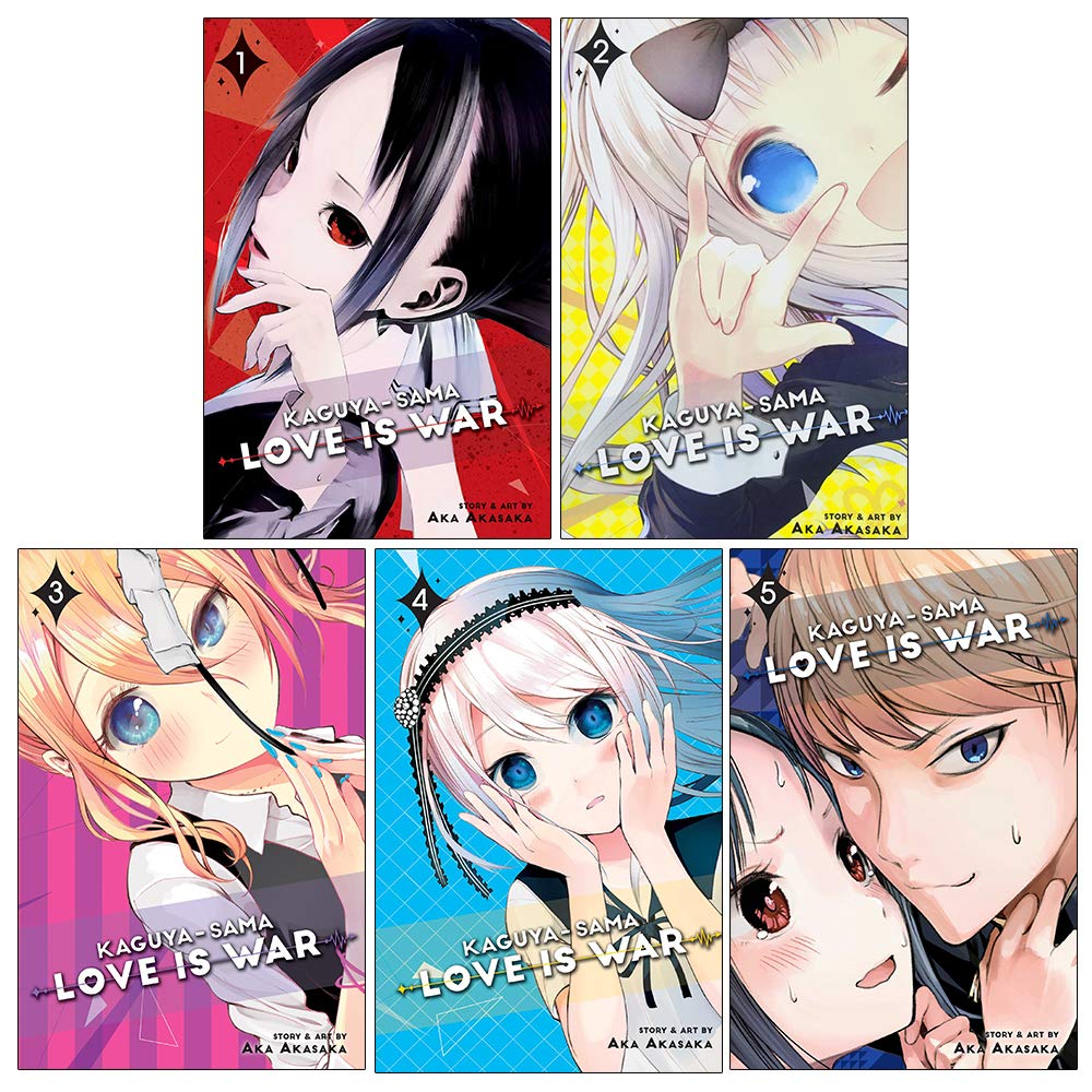 Kaguya-sama: Love Is War, Vol. 1-5 Bundle Set (Aka Akasaka (Author
