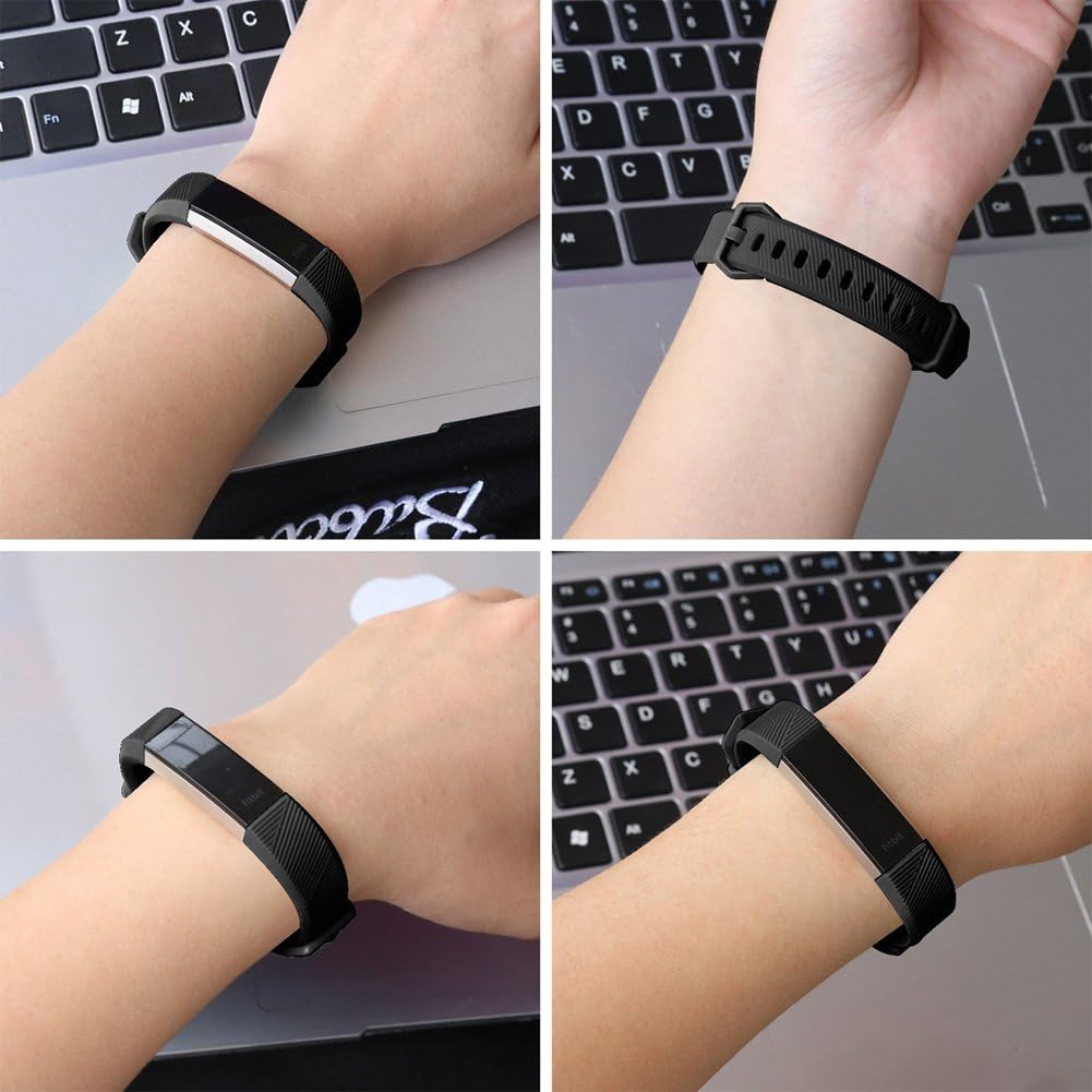 AK for Fitbit Alta HR Bands, Newest Fitbit Alta HR Bands Replacement Wristband Straps with Secure Metal Buckle for Fitbit Alta HR/Fitbit Alta