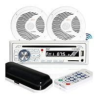 Algopix Similar Product 4 - Pyle Marine Stereo Receiver Speaker Kit