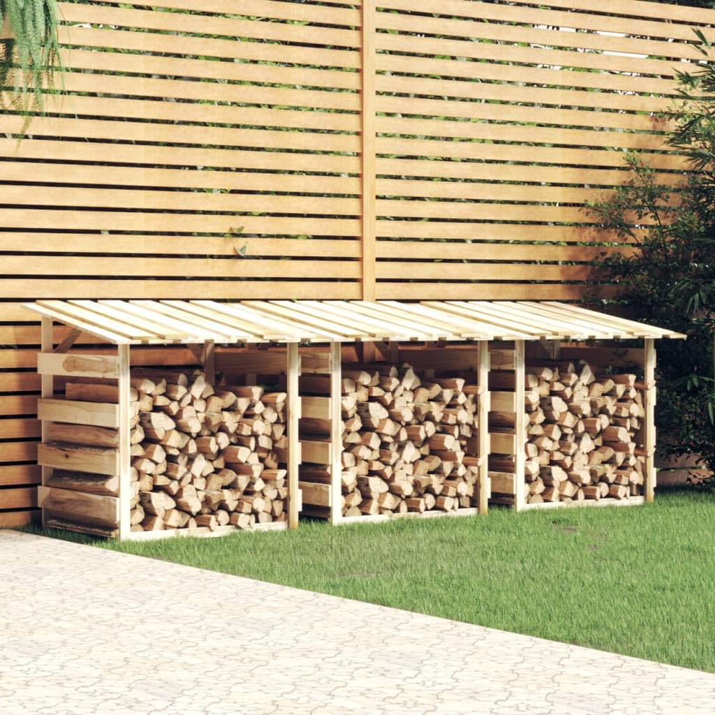 vidaXL Pergole ogrodowe z daszkiem, 3 szt., 100x90x100 cm, sosnowe