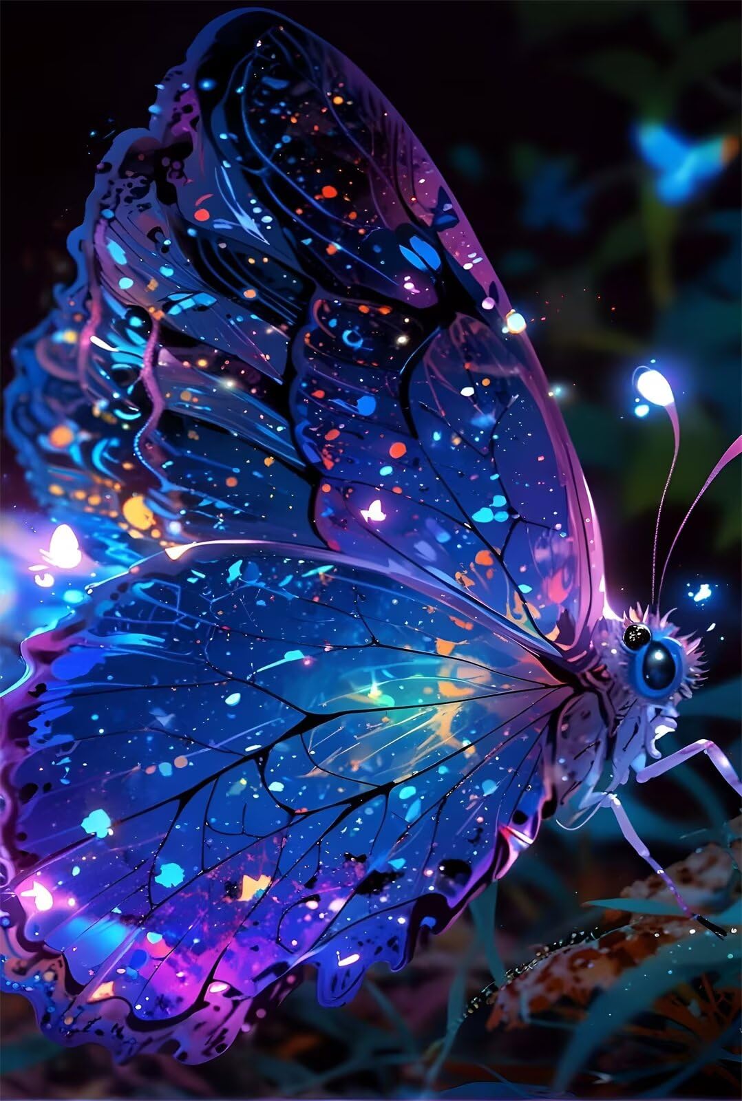 Puzzle 1500 sztuk motyl 87 x 57 cm, niemożliwe układanki, ćwiczenie cierpliwości i koncentracji, puzzle 1500 elementów dla dorosłych
