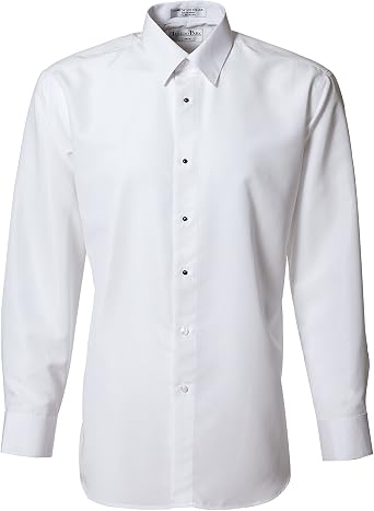 Non Pleat Microfiber Laydown Collar 