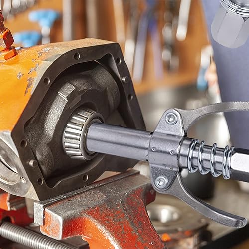 Miniatura 6 de Cevhzoe Acoplador de pistola de grasa, acopladores de grasa de liberación rápida, compatible con todas las pistolas de grasa de 18 pulgadas,