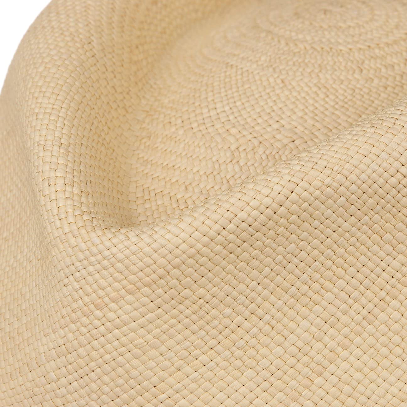 Mayser Sombrero Bogart Panamá Mujer/Hombre - Made in The EU de Paja Sol Playa con Banda Grosgrain, Grosgrain Verano Primavera/Verano