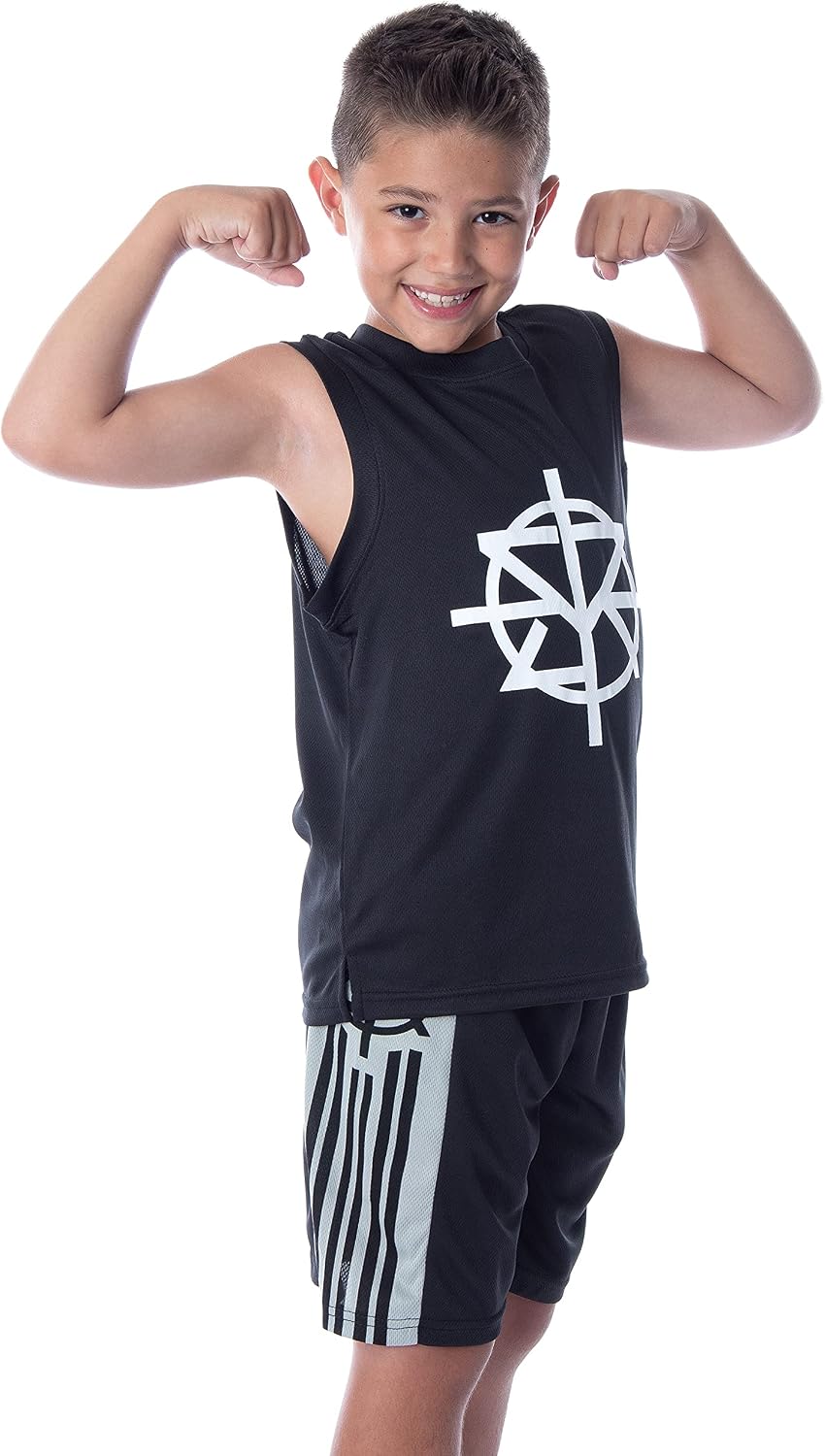 INTIMO WWE Boys' Seth Rollins For The Greater Good Tank Short Sleep Pajama Set