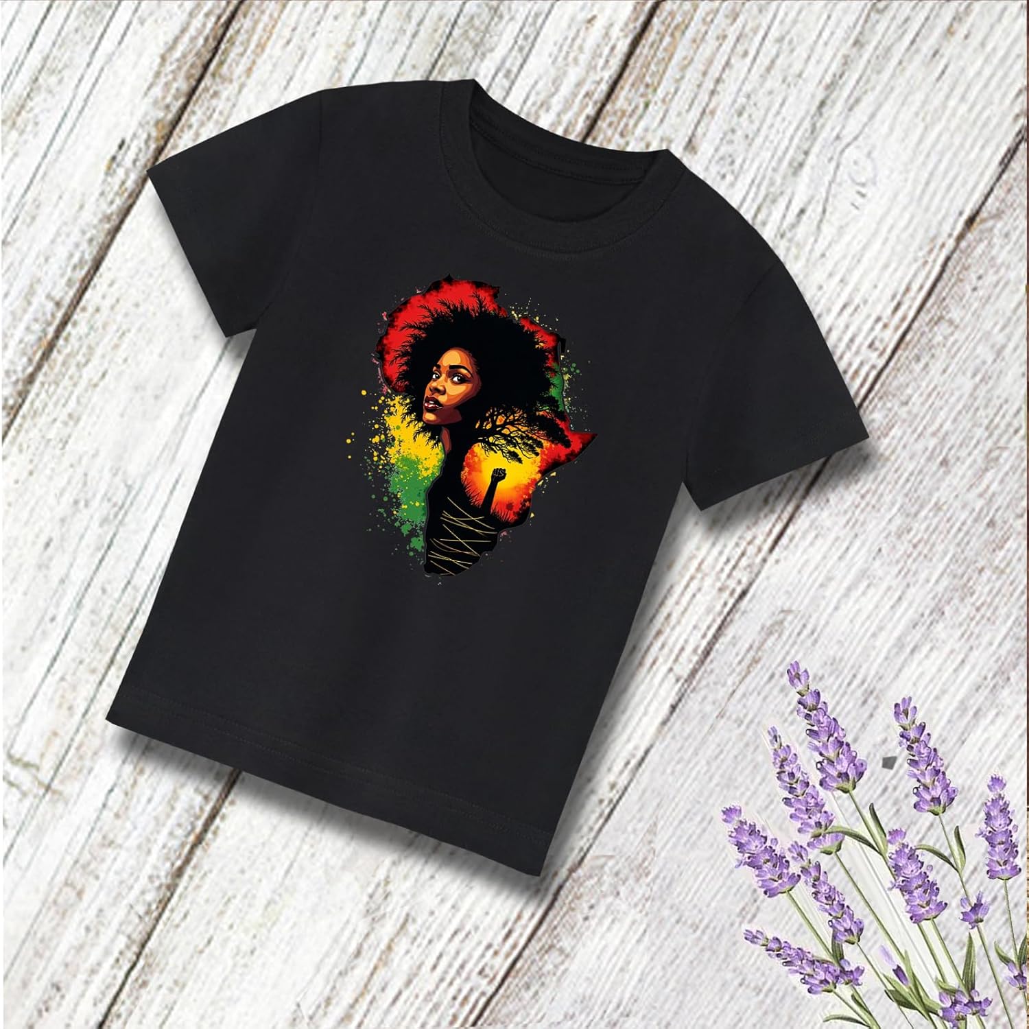 Black History Shirts for Kids: Classic Crewneck Cotton Tees (2-7T) - Image 7