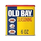 OLD BAY Seasoning, Classic Seafood, Non GMO, Gluten Free, Unique Blend of 18 Herbs & Spices for Shrimp, Crab Dip, Seafood & More, 6 oz