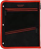 Five Star Pencil Pouch, Pen Case, 3-Pocket Zipper Pouch, Fits 3-Ring Binder, Random Color Shipped, 1 Count (50642) – view 1