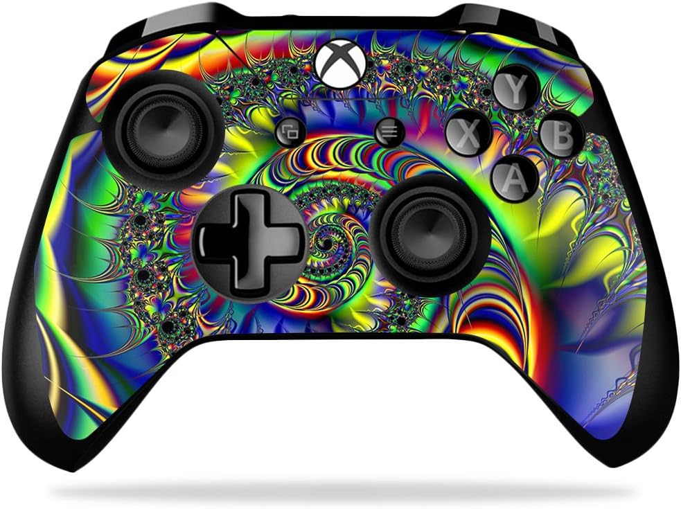 MightySkins Skin Compatible with Microsoft Xbox One X Controller - Acid | Protective, Durable, and Unique Vinyl Decal wrap Cover | Easy to Apply, Remove, and Change Styles | Made in The USA