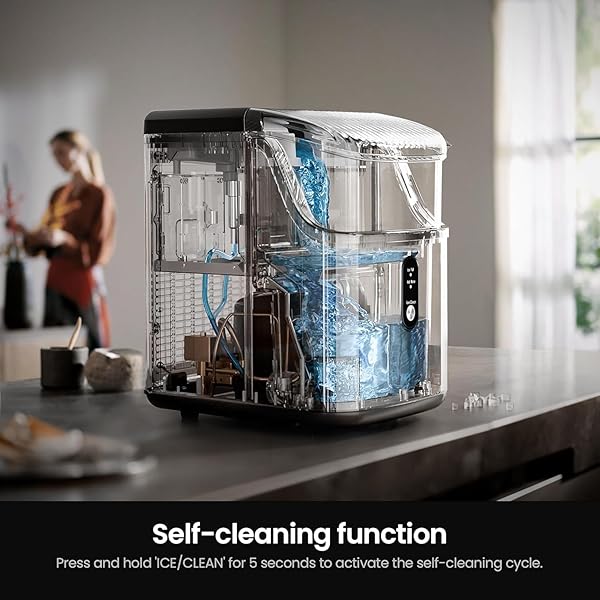 Kismile Nugget Ice Maker Countertop 4