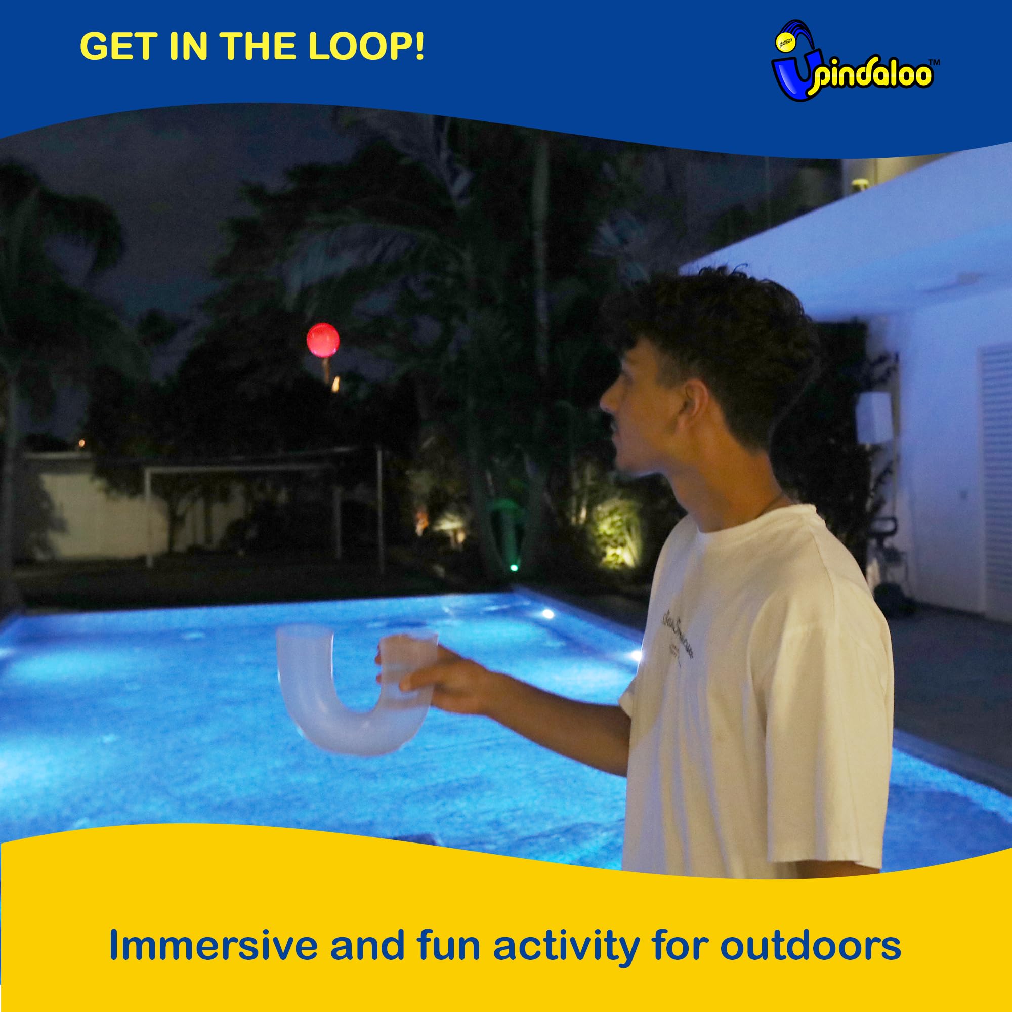pindaloo Juego de habilidad con 2 bolas: regalos para niños y adultos, juego para interiores y exteriores, juego de pelota para niños y adolescentes, juegos de fiesta para habilidades motoras y