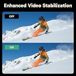 AKASO Brave 7 LE 4K60FPS 20MP WiFi Action Camera with Touch Screen EIS 2.0 Zoom Remote Control IPX7 131 Feet Waterproof Camera Support External Microphone with 64GB U3 MicroSDXC Memory Card