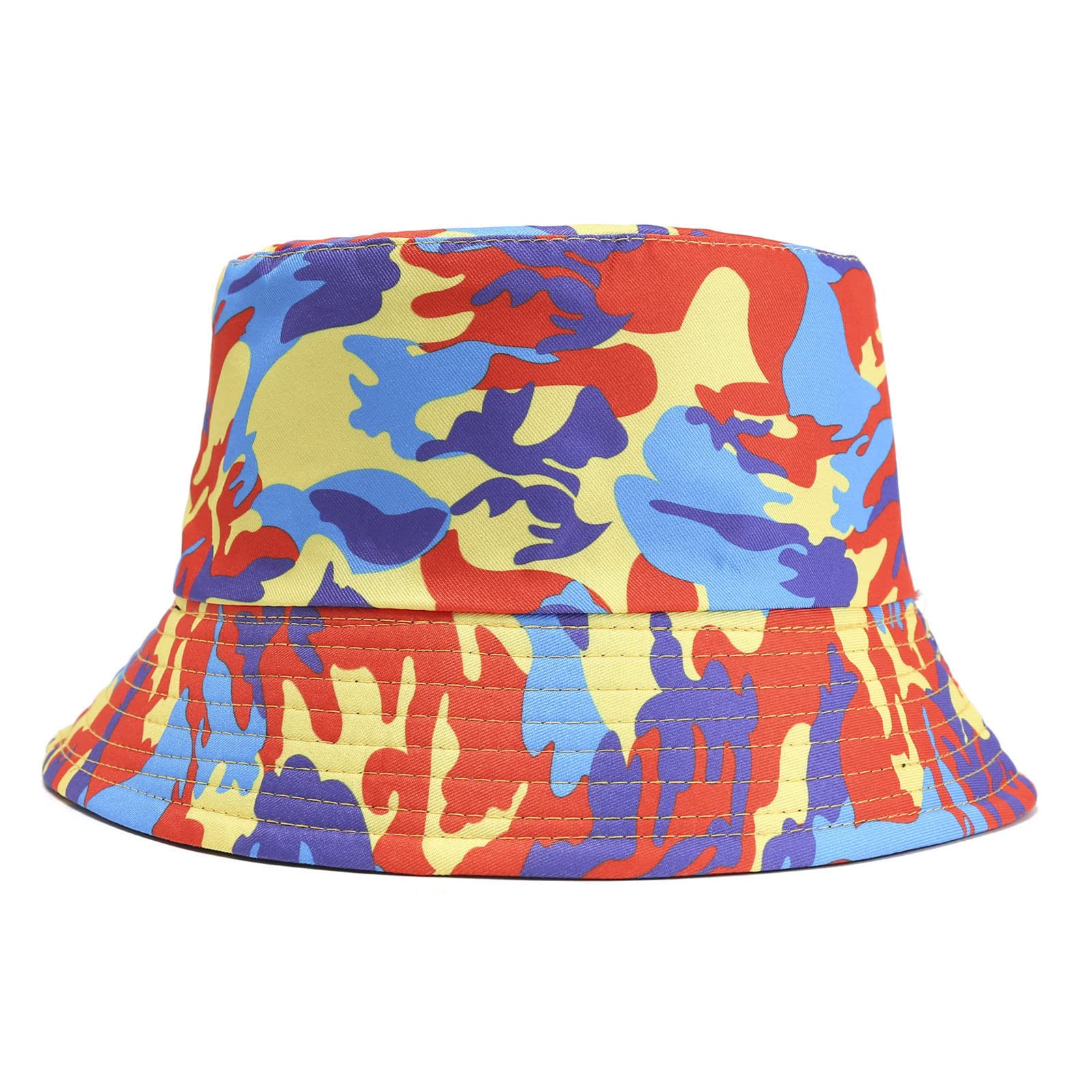 Chapeau seau femme avec visière solaire en coton réglable pour l'extérieur