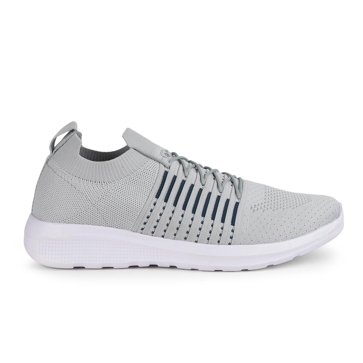 JQR MOJ 402 - Zapatos deportivos para hombre, para correr, caminar, ir al gimnasio, entrenamiento, elegantes, transpirables, ligeros, cómodos, L.GRY/C.GRN, 6 UK