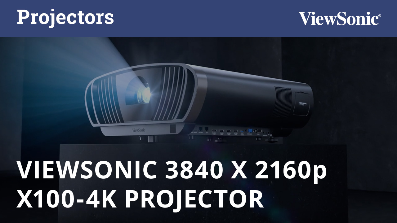 Amazon.com: ViewSonic X100-4K 4K UHD Projector with 1200 ANSI
