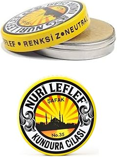 Nurileflef Ayakkabı Bakım Cilası 95 Ml (Naturel)