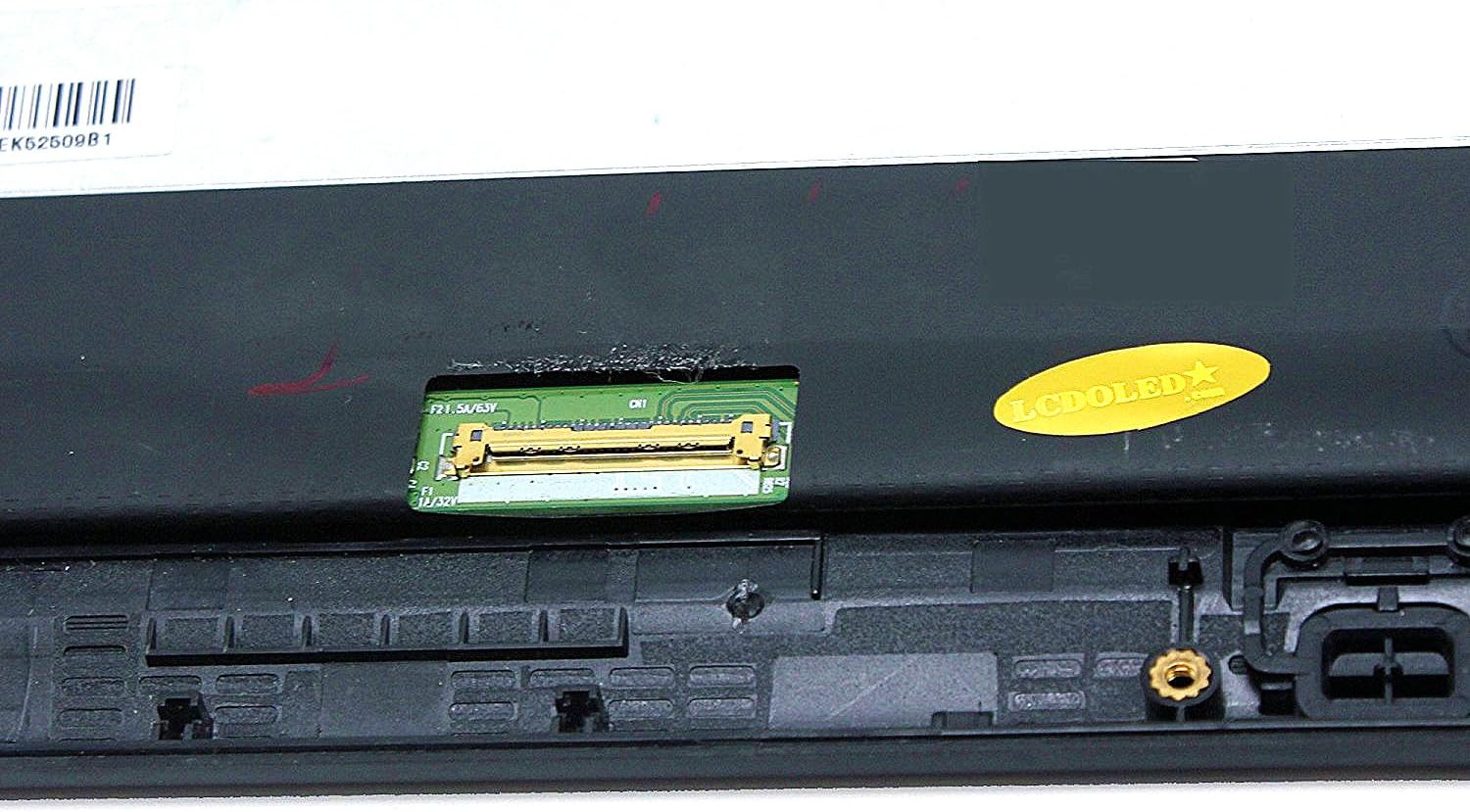 LCDOLED® Compatible 13.3 inch FullHD 1080P LP133WF2 (SP)(L2) LED LCD Display Touch Screen Digitizer Assembly + Bezel Replacement for Dell Inspiron 13 7000 Series 7347 7348 7359 P57G002