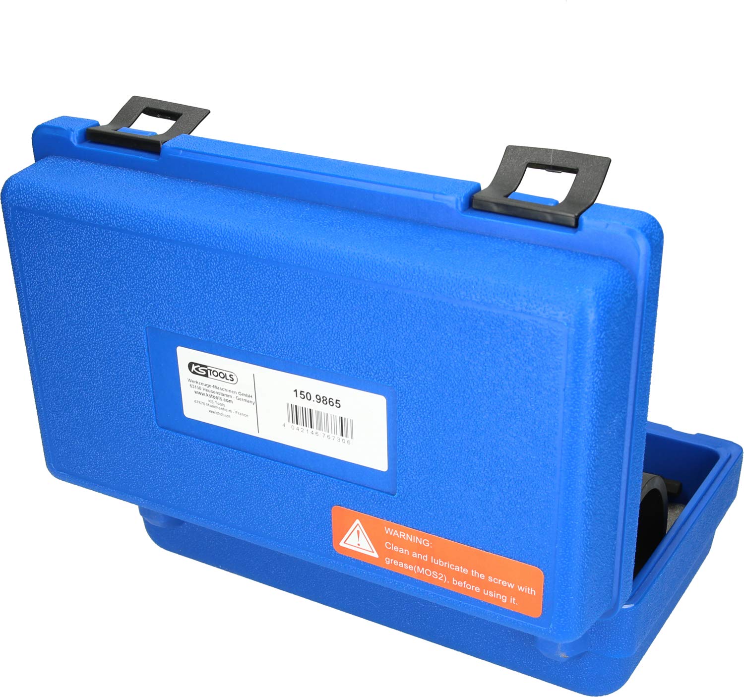 KS Tools 150.9865 Juego de herramientas de silentblock para soportes de eje trasero BMW, 7 pzs
