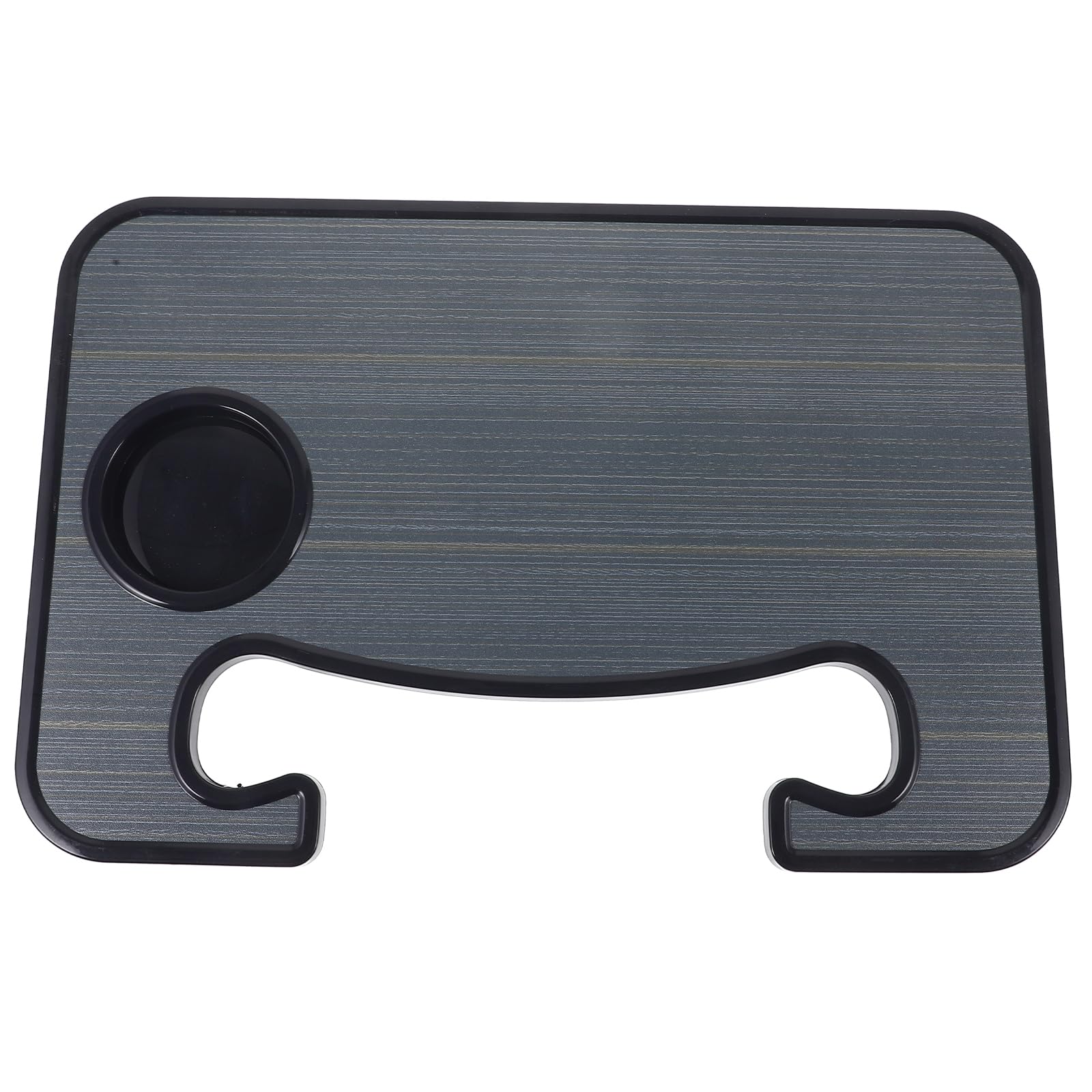 Mikikit Plateau De Siège De Voiture Multifonctionnel avec Support De Tasse Idéal pour Bureau D'Ordinateur Portable Et Repas en Déplacement Rangement Pratique pour Véhicule