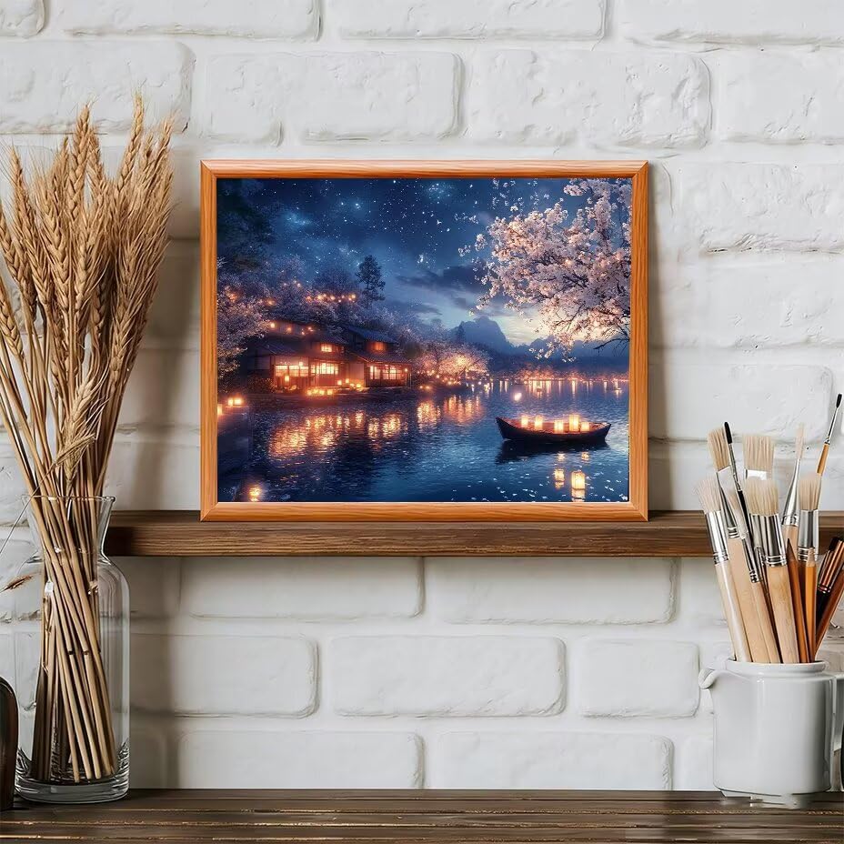 DIY Peinture Numero Adulte facile avec pinceaux pour créer un tableau rétro 50x70cm - 3