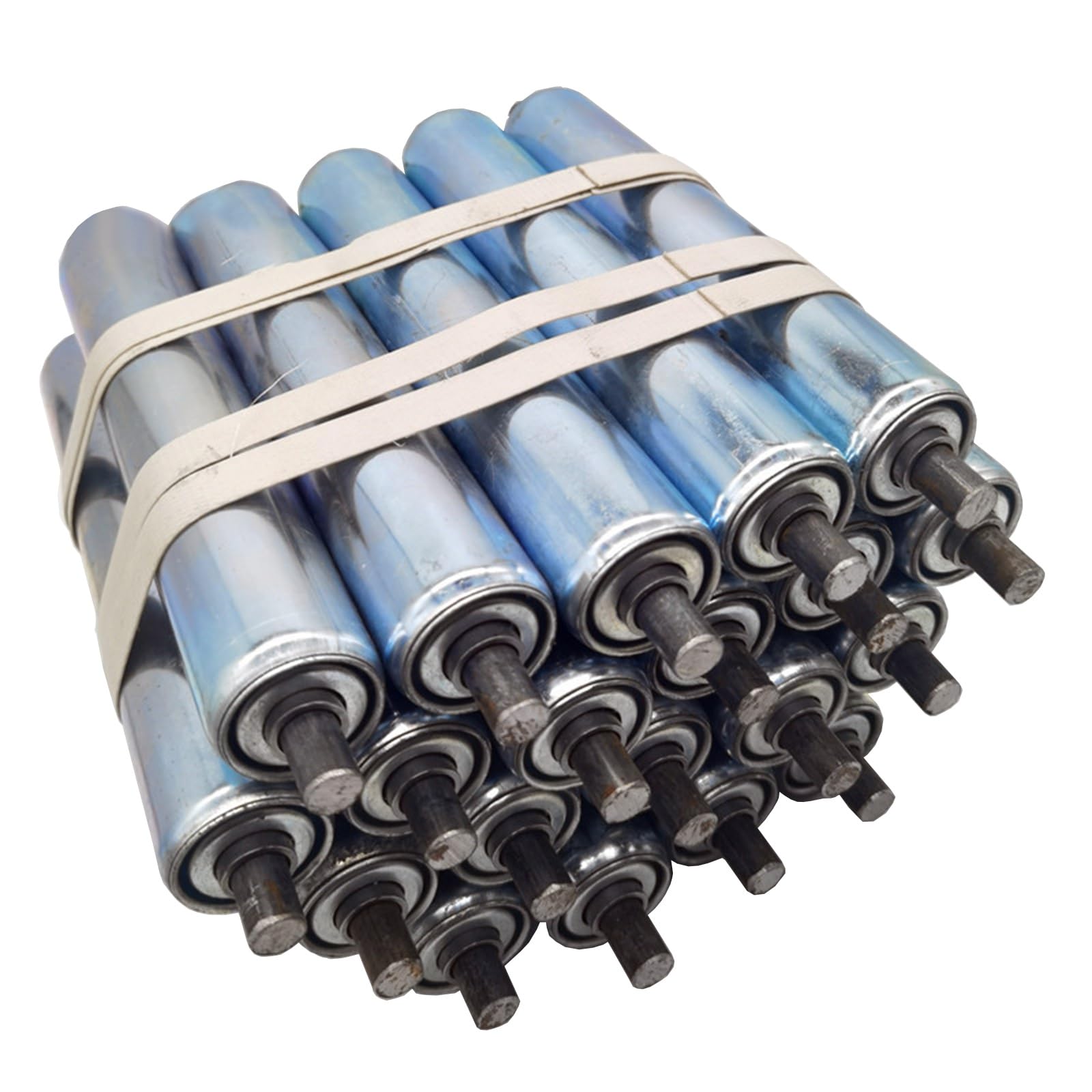 Confezione da 20 rulli per cani e gatti da 50 mm, soluzione di carico/scarico durevole, sicura ed efficiente per trasportini e sistemi di trasporto Kaja.
