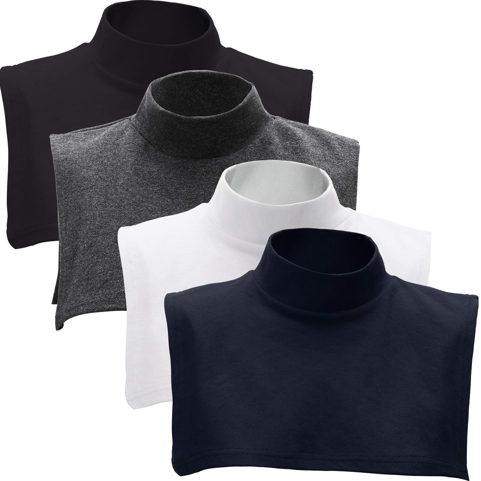 Fake Turtleneck Dickey Detachable Collars Set
