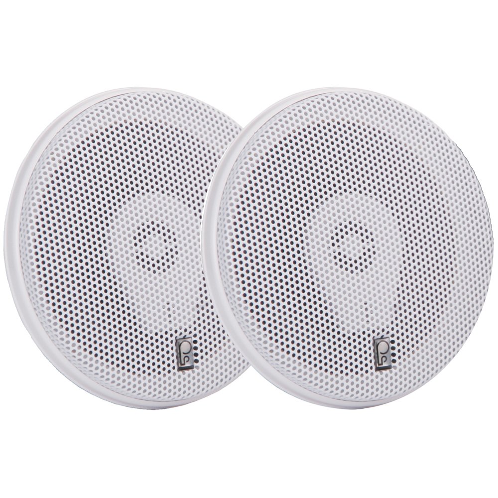 Poly-Planar Titanium MA8505 Speaker - 50 W RMS - 200 W PMPO - 3-way - 2 Pack