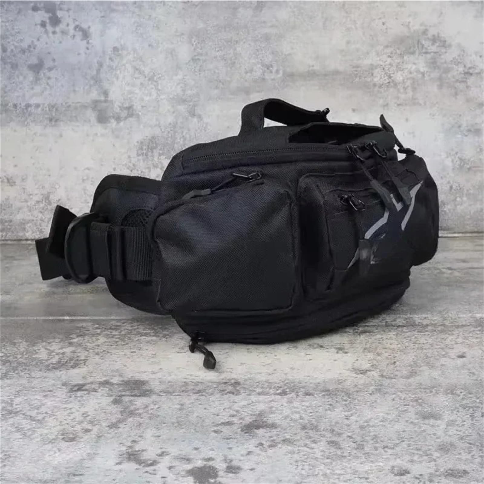 Bolsa Pierna Moto Riñonera Impermeable for Motocicleta, for Hombre y Mujer, Ideal for Carreras de Motos, for la Pierna, for Montar en Moto(White)